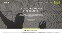 Desktop Screenshot of perchmade.com